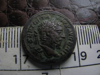 Unusual Unresearched Ancient Coin,  Looks Roman Or Greek ???,  Has Some Great Detail photo