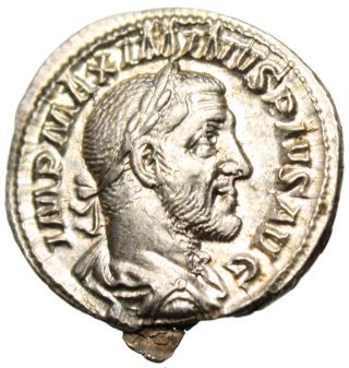 Maximinus I Thrax Silver Ar Denarius 