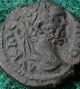 Ancient Roman Colonial Bronze Coin,  Circa 200 - 300 Ad.  To Identify,  Snake On Rev. Coins: Ancient photo 3