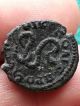 Ancient Roman Colonial Bronze Coin,  Circa 200 - 300 Ad.  To Identify,  Snake On Rev. Coins: Ancient photo 6