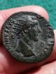Rare Dupondius Of Antoninus Pius,  Circa 138 - 161 Ad.  Man Of Diva Faustina Senior Coins: Ancient photo 5