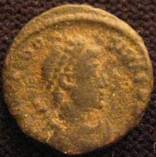 Ae4.  Theodosius I.  379 - 395 Ad.  Small Coin. photo