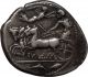 Sicily: Syracuse,  415 - 406 B.  C.  2nd Republic.  Arethusa.  Signed On Both Sides. Coins: Ancient photo 1