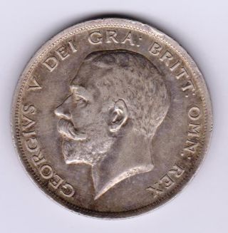 Gb George V 1919 Silver Half Crown photo