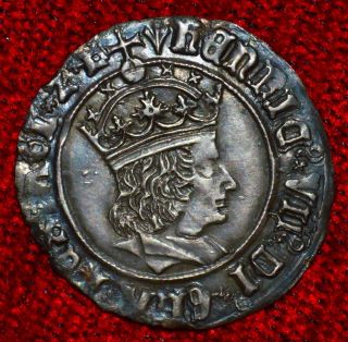 Choice Henry Vii English Silver Groat - Father Of Henry Viii - Minted 1504 - 1505 photo