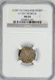 1247 - 72 England Silver Penny Henry Iii S - 1367 Ngc Au55 Toned Canterbury Great B UK (Great Britain) photo 2