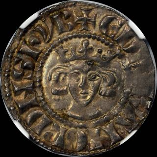 King Edward I 1272 - 1307 Penny S - 1416,  Bristol,  Royal Issue,  England Silver photo