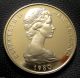 Zealand,  1980 20 Cents Elizabeth Ii Rounded High Relief Cameo Proof Coin Coins: World photo 1