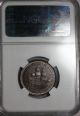 1924 Ngc Ms 65 South Africa 1/2 Penny Rare Grade State Coin Africa photo 4