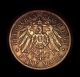 1903 G Germany Baden 5 Mark Silver Coin Silver Crown Gorgeous Coin Germany photo 1