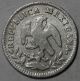 1857 - Go Mexico Cap & Rays Silver 1/2 Real (guanajuato Coin) Mexico photo 1