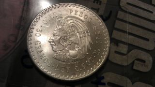 Mexico 5 Pesos,  1948 Uncirculated photo