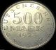 Germany - German Weimar Republic 1923a 500 Mark Coin - Great Coin Germany photo 1