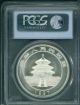 1997 Large Date Panda Silver Coin 1 Oz.  10y Yuan 10 - Yn China Pcgs Ms69 Stunning China photo 1