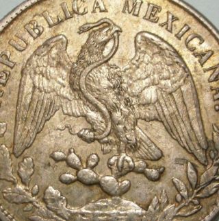 Mexico, ,  Republica Mexicana,  One Peso 1899 Go Rs,  Km 409.  1, , photo