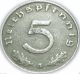♡ Germany - German Third Reich 1940g 5 Reichspfennig - Ww2 Coin W/ Swastika Coins: World photo 1