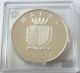 Malta 5 Liri Lm 2007 Silver Coin Proof Jean De La Valette Appointed Grand Master Europe photo 1