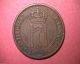 1951 Norway 2 Ore Coin Europe photo 1
