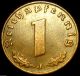 German Third Reich - Reichspfennig Coin - 1938j Germany photo 1