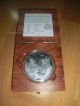 African Lion 4 Oz Silver Coin,  Only 400 Made,  5000 Francs Congo,  2013 + Box Africa photo 1