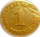 ♡ Germany - German Empire 1895j Pfennig Coin - Grade Germany photo 2
