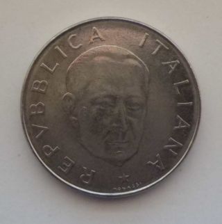 Italy 100 Lire.  100thanniversary - Birth Of Guglielmo Marconi.  Physicist 1974 102 photo