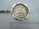 Taxco Mexico Sterling Silver Key Chain With 1950 50 Centavos.  300 Silver Coin Mexico photo 2