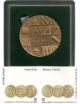 Israel 1995 Congratulation On Your Graduation State Medal 59mm Bronze +box +case Middle East photo 1