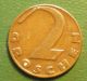 Austria 1926 Post War 2 - 2 Groschen Coin See All My Other Items.  030 Europe photo 1