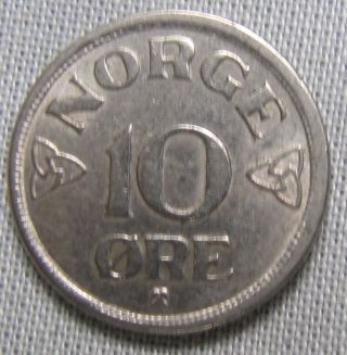 Norway 1956 - 10 Ore photo