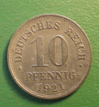 Germany 1921 Postworld War 1 10 Phennig See All My Other Items 170 photo