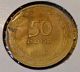 1949 Israel Je5709 Fifty Pruta Coin Ef/au W/o Pearl Middle East photo 1