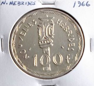 France / N.  Hibrides - 100 Francs - 1966 - Silver photo
