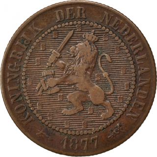 Pays - Bas,  Willem Iii,  2 1/2 Cent 1877,  Km 108.  1 photo