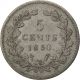 Pays - Bas,  Willem Iii,  5 Cents 1850,  Km 91 Europe photo 1