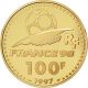 Vème République,  100 Francs Or,  Coupe Du Monde 1998,  Océanie Europe photo 1