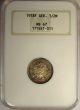 1918 - F Germany 1/2 Mark Ngc Ms67 - Rare Bu Coin Germany photo 1