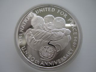 Jamaica 25 Dollars,  1995,  U.  N.  50th Anniversary photo