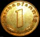 German Third Reich - Reichspfennig Coin - 1939f Germany photo 1