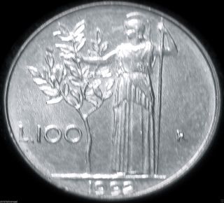 Athena Coin - Italy - ' Mini - Me ' 100 Lire - Great Coin Rare Combine S&h photo