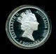 Australia 2000 Sydney Olympic 99.  9% Silver Great White Shark & Coral Coin Australia photo 1