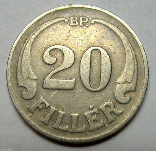 Hungary 20 Filler Coin 1926 Bp Km 508 (b1) photo