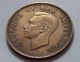 1941 Bronze South Africa Penny Coin - Km 25 Africa photo 1