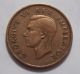 1942 Bronze South Africa Penny Coin - Km 25 Africa photo 1