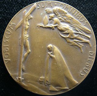 1965 Vatican State Medal Concilium Vaticanum Ii Sessio Iv (last) photo