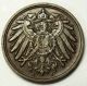 1908 - A Germany Empire 1 Pfennig Coin Km 10 Germany photo 1