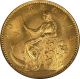 1873 Denmark Gold 20 Kroner Ngc Ms64 Old Holder Lustrous Coin Europe photo 2