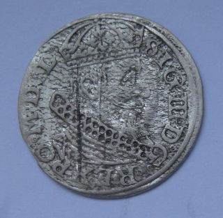 Poland Lithuania - Gross 1627 - Sigis Iii - Silver Coin Rare photo