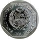Peru Coin 1 Nuevo Sol Kmnew Unc 2012 - Kuntur Wasi South America photo 1