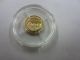 2001 0.  5g 0.  585 Gold Coin Independance From Liberia.  Include And Capsule. North & Central America photo 3